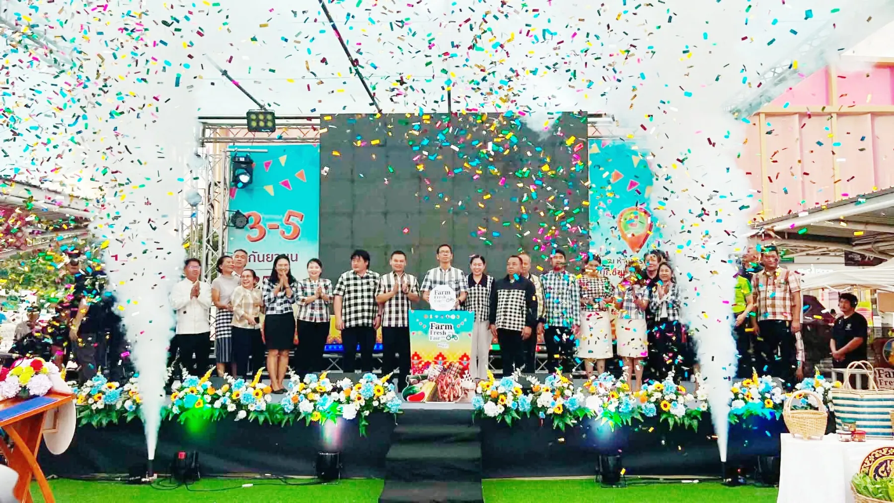 ตลาดเขียวโขง ชี มูล “Farm Fresh Fair @AmnatCharoen"